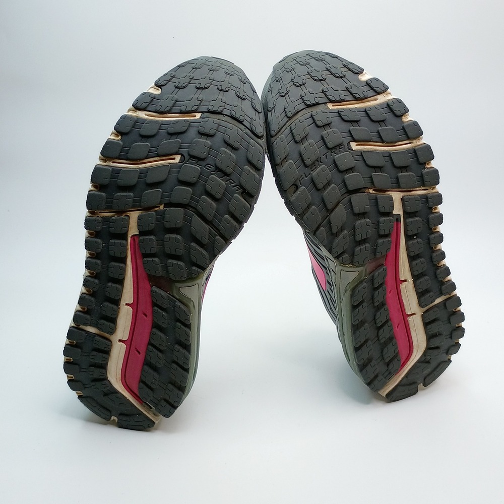 Brooks Ariel 18 Womens Running Shoes Grey Pink 1202711D091 Wide D Size 10 - Picture 9 of 10